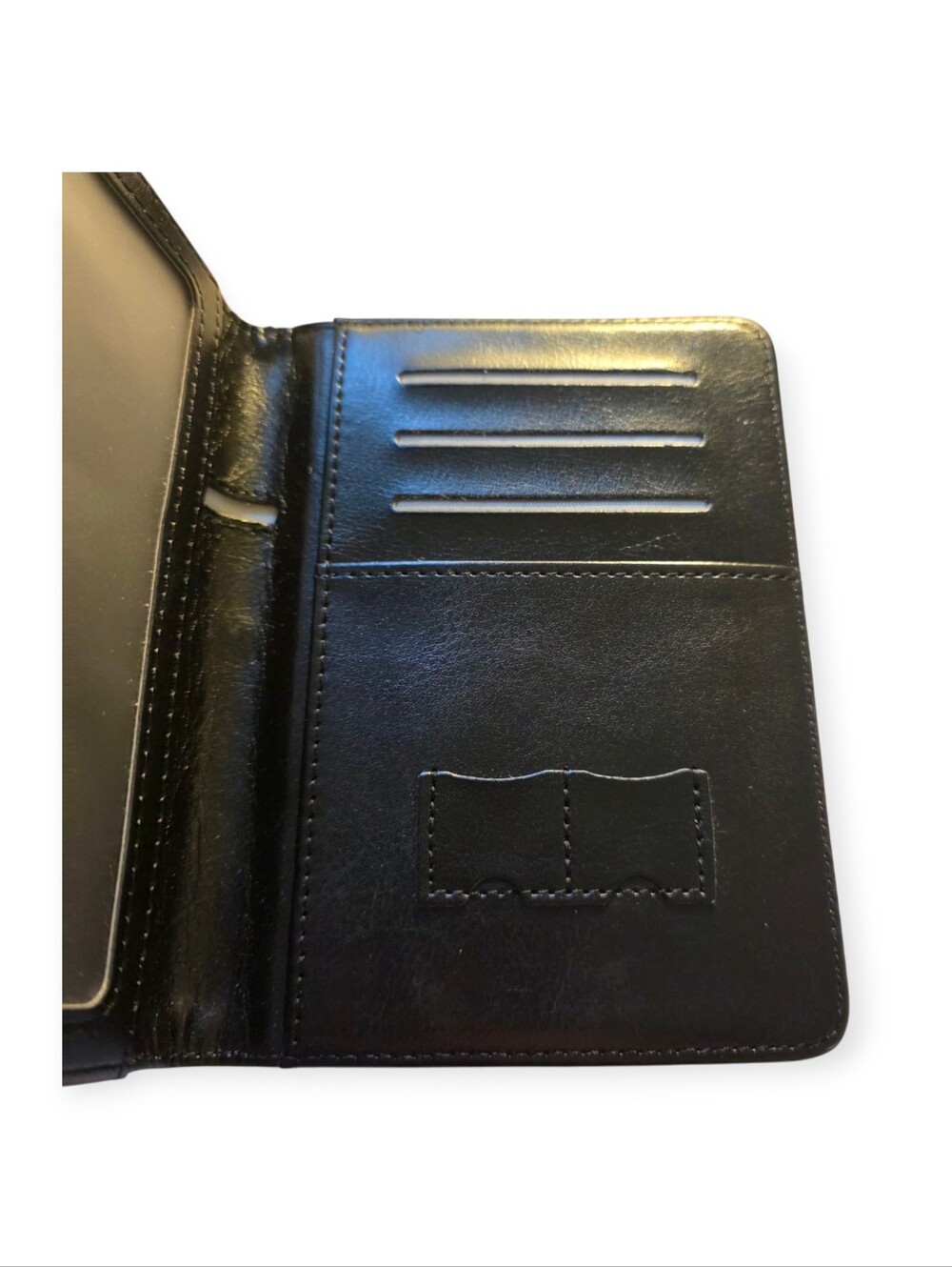 Colorful Tree of Life Passport Holder Travel Wallet Faux Leather - Picture 3 of 4